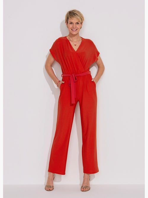 Combinaison pantalon maille extensible - Afibel - Kiabi
