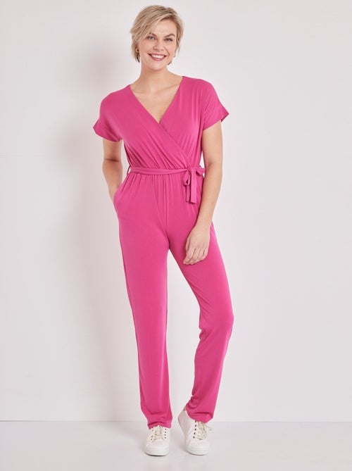 Combinaison pantalon maille extensible - Afibel - Kiabi