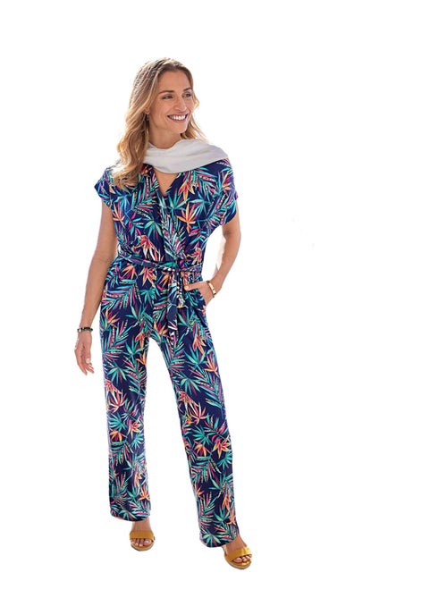 Combinaison pantalon maille extensible - Kiabi