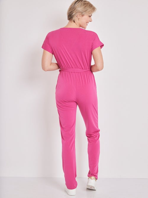 Combinaison pantalon maille extensible - Kiabi