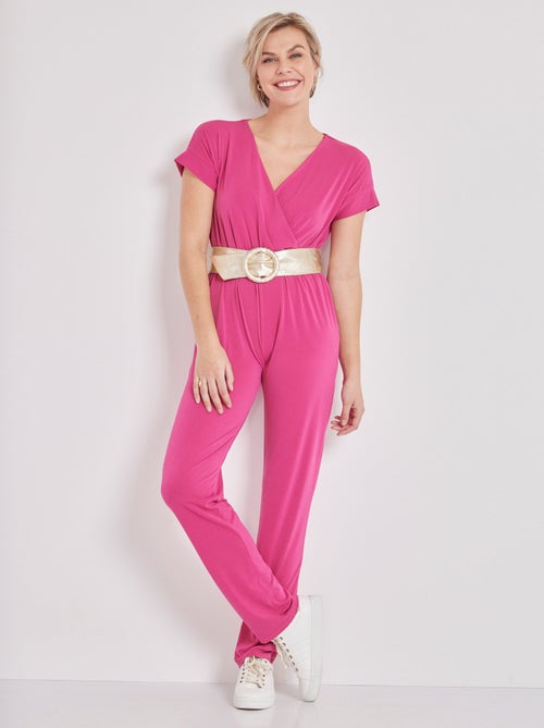 Combinaison pantalon maille extensible - Kiabi