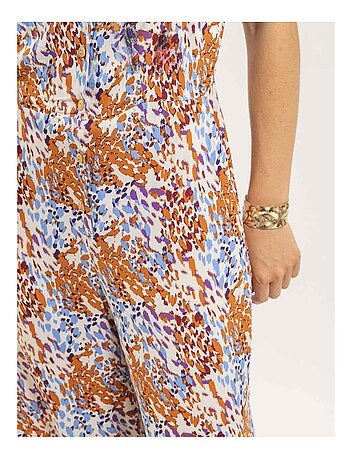 Combinaison pantalon motifs ERMANIA