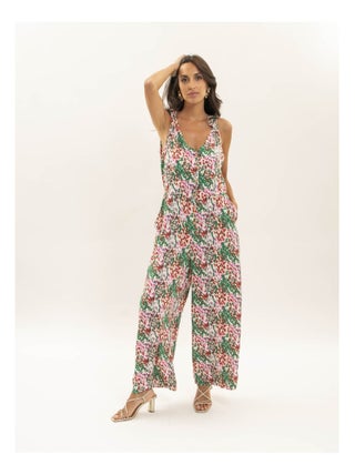 Combinaison pantalon motifs ERMANIA