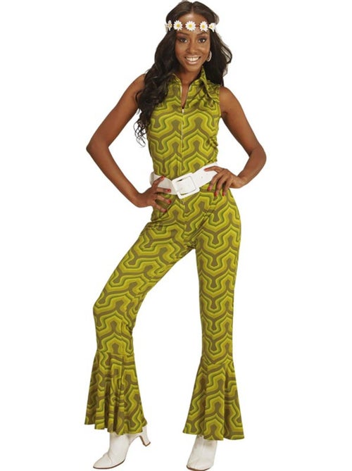 Combinaison-pantalon style années 70 - Kiabi
