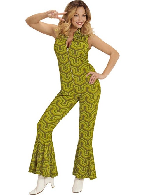 Combinaison-pantalon style années 70 - Kiabi