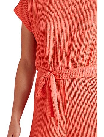 Combinaison-pantalon unie maille stretch - Afibel