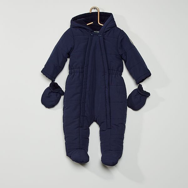 Combinaison Pilote Bebe Bebe Fille Bleu Marine Kiabi 27 00