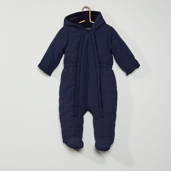 Combinaison Pilote Bebe Bebe Fille Bleu Marine Kiabi 27 00