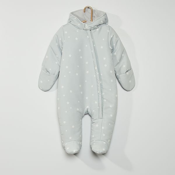 Combinaison Pilote Bebe Bebe Fille Gris Kiabi 27 00