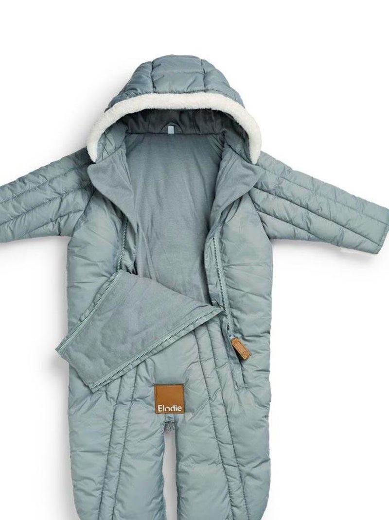 Combinaison pilote bébé Pebble Green (0-6 mois) Vert - Kiabi
