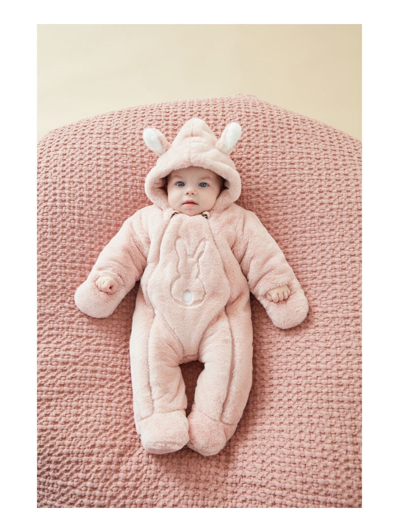 Noukie's Groloudoux Kuscheldecke – Weicher Babyschlafsack, 100x140 Cm, Grau, Maschinenwaschbar