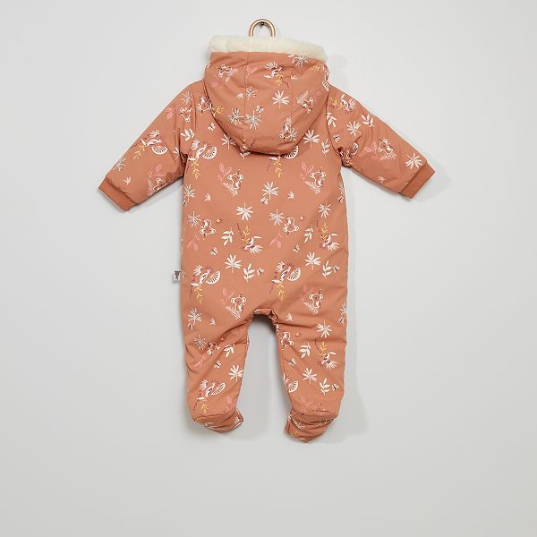 Combinaison Pilote Bebe Fille Marron Kiabi 26 00