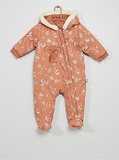Combinaison Bebe Fille Marron Kiabi