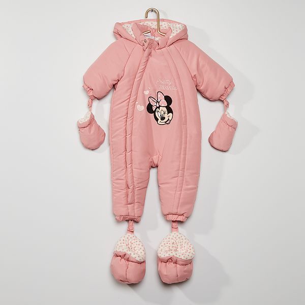 Combinaison Pilote Minnie Bebe Fille Rose Kiabi 28 00