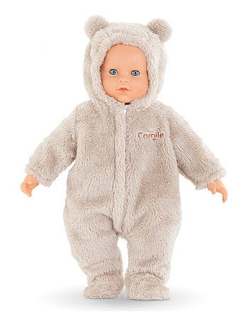 Combinaison Pilote Ourson pour poupon 42 cm