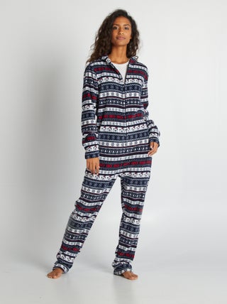 Combinaison pyjama de Noël