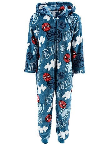 Combinaison pyjama garçon spiderman - licence officielle