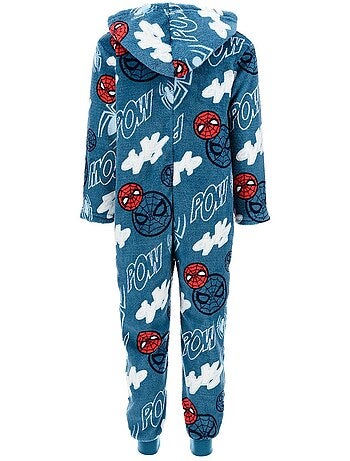 Combinaison pyjama garçon spiderman - licence officielle