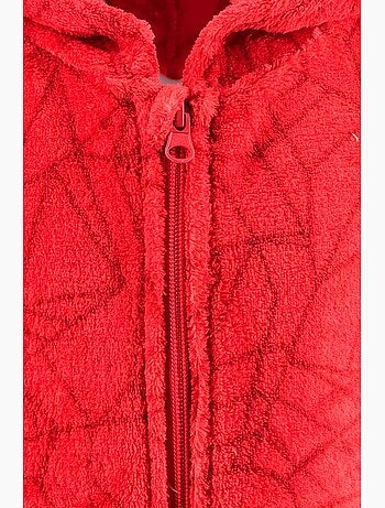 Combinaison pyjama garçon spiderman - licence officielle