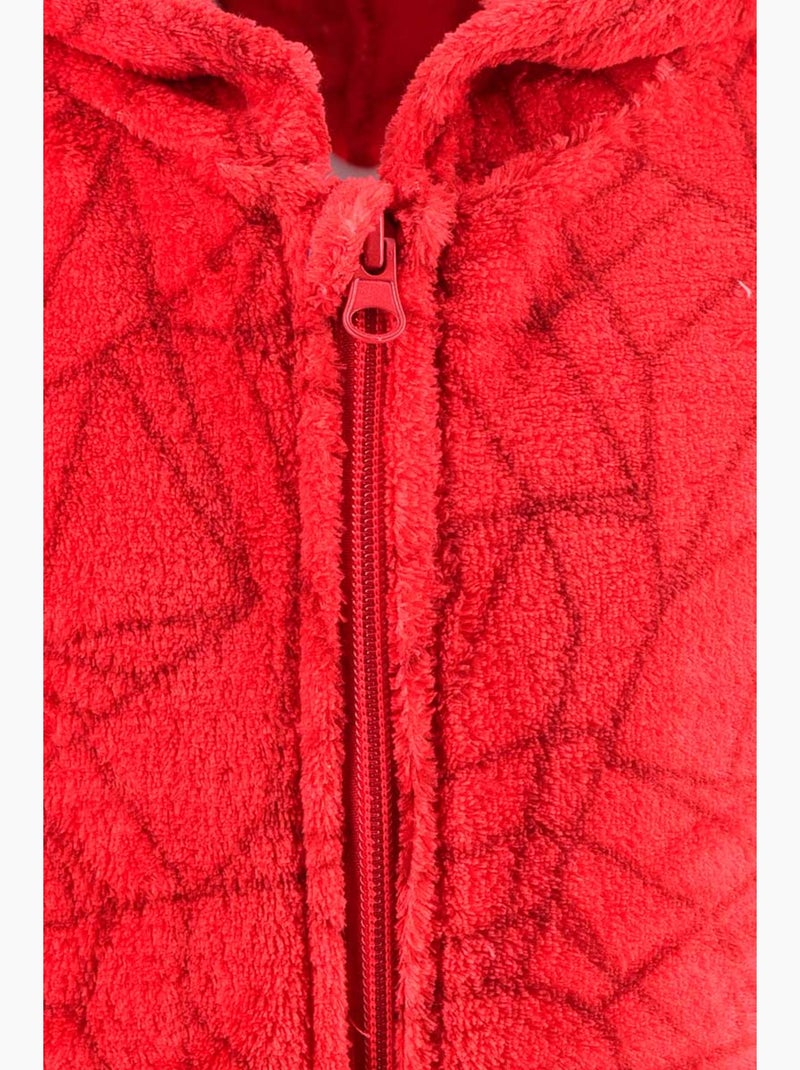 Combinaison pyjama   garçon spiderman - licence officielle Rouge - Kiabi