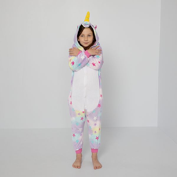 Combinaison pyjama 'licorne' Fille 3-12 ans - multicolore - Kiabi - 23,00€