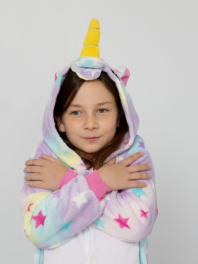 Combinaison pyjama licorne fille 10 ans