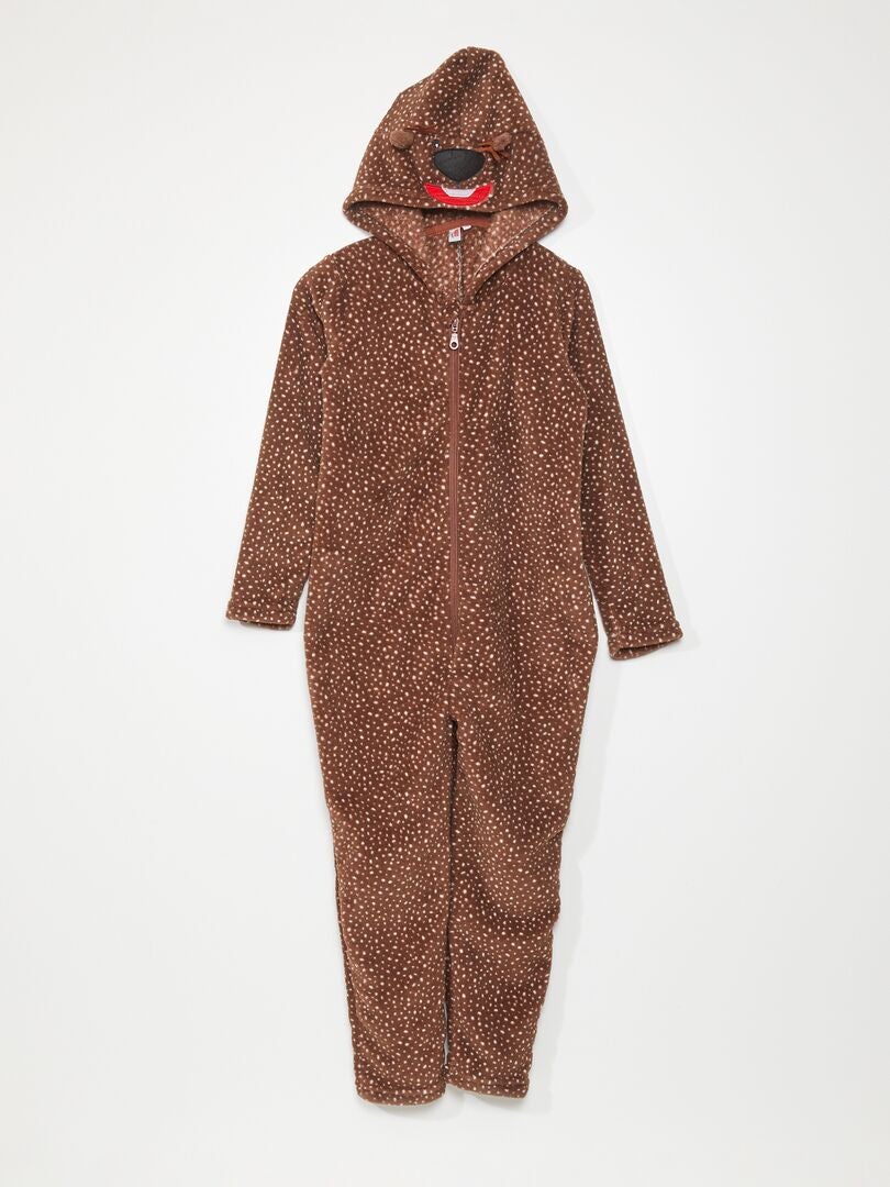 Pyjama Enfant Chaud Sherpa - 90-100cm