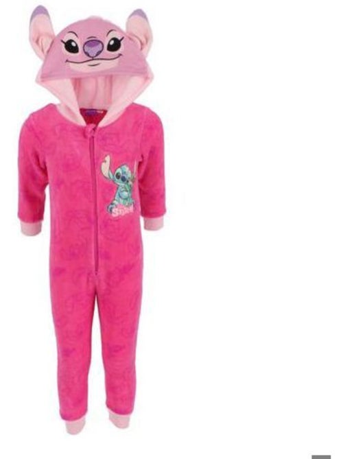Combinaison pyjama polaire fille - à capuche, licence officielle - lilo & stitch disney - Kiabi Combinaison pyjama polaire fille - à capuche, licence officielle - lilo & stitch disney - Kiabi