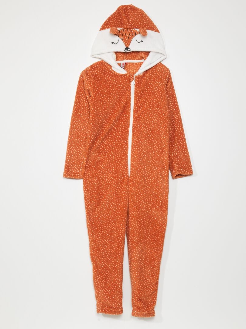 Combinaison Pyjama À Motifs en Coton - Baseball Orange – 👶 Parents Sereins