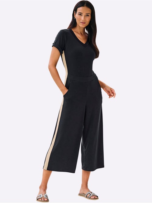 Combinaison Qualité Jersey Extensible, Souple Et Confortable - Taille Standard - Helline - Kiabi Combinaison Qualité Jersey Extensible, Souple Et Confortable - Taille Standard - Helline - Kiabi