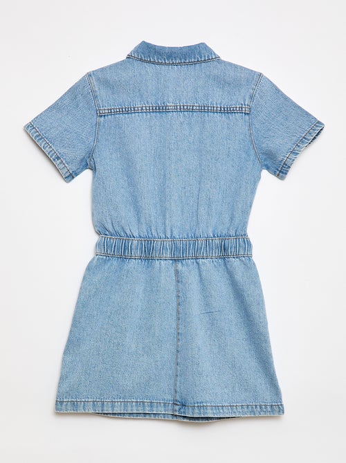 Combinaison robe en jean - Kiabi
