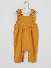 Salopette Bebe Fille Jaune Kiabi