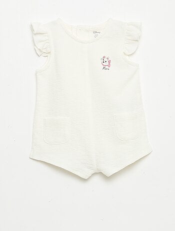 Combinaison short en baby Terry