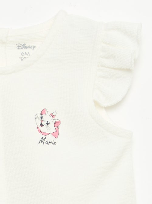 Combinaison short en baby Terry - Kiabi