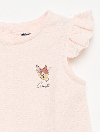 Combinaison short en baby Terry