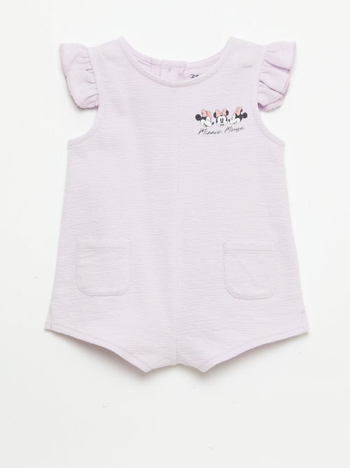 Combinaison short en baby Terry - Kiabi