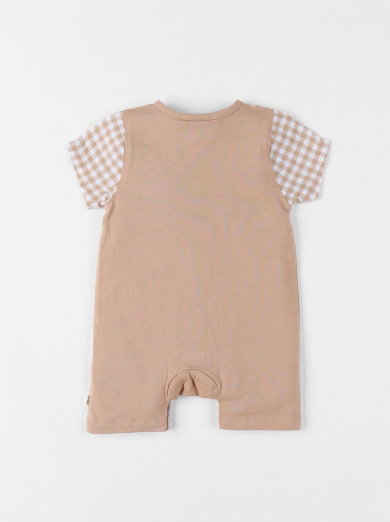 Combinaison Style et Confort, Coton Noukie's Beige - Kiabi