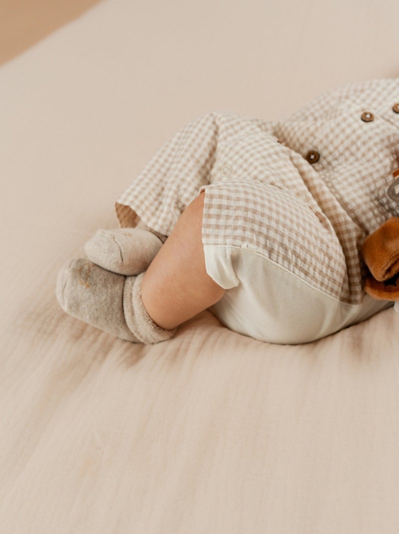 Combinaison Style et Confort, Coton Noukie's Beige - Kiabi