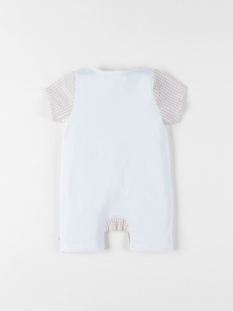 Combinaison Style et Confort, Coton Noukie's Beige - Kiabi