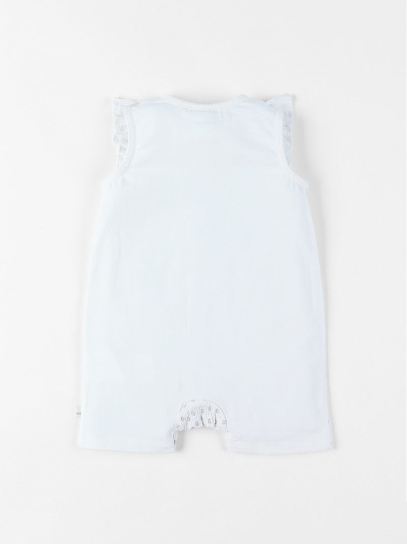 Combinaison Style et Confort, Coton Noukie's Blanc - Kiabi