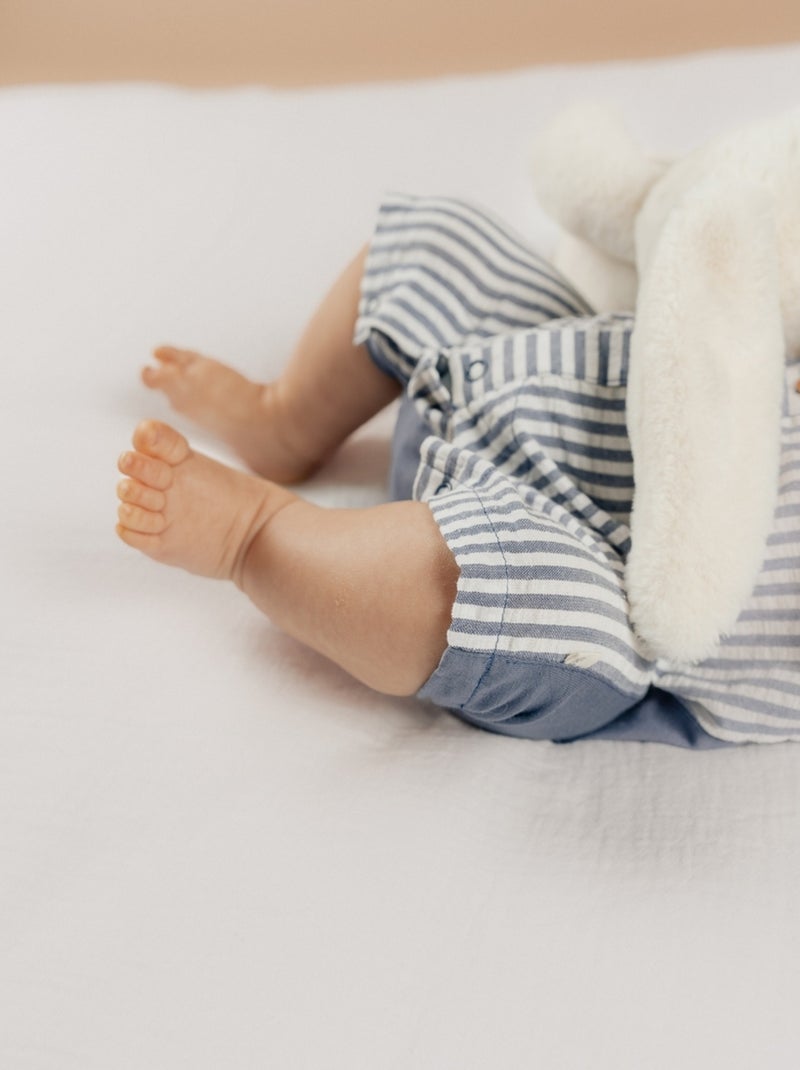Combinaison Style et Confort, Coton Noukie's Bleu - Kiabi