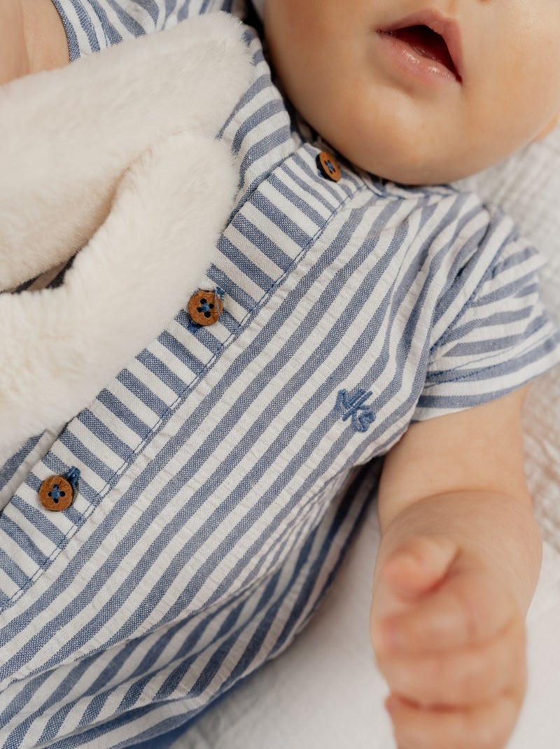 Combinaison Style et Confort, Coton Noukie's Bleu - Kiabi