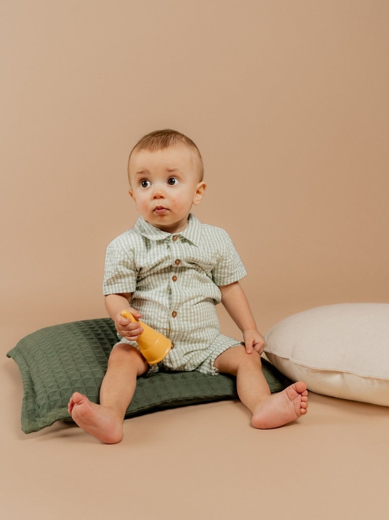 Combinaison Style et Confort, Coton Noukie's Vert - Kiabi