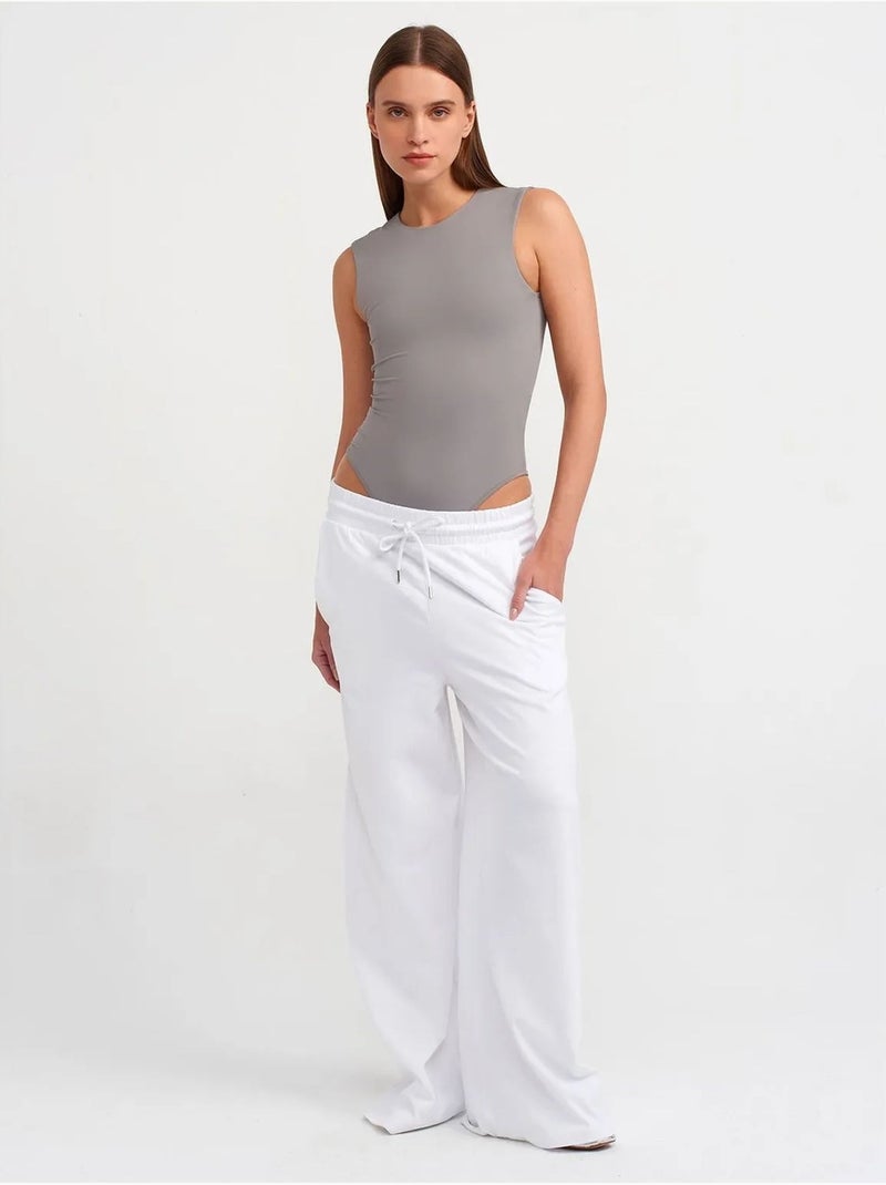 Combinaison unitard sans manches, coupe ajustée dilvin Gris - Kiabi
