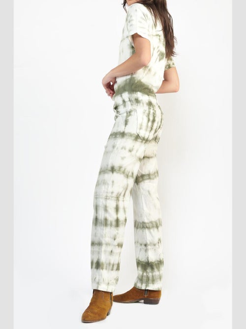 Combinaison WAGGA droit en jeans 'Le Temps Des Cerises' - Kiabi