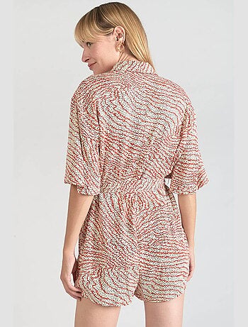 Combinaison ZELY short 'Le Temps Des Cerises'