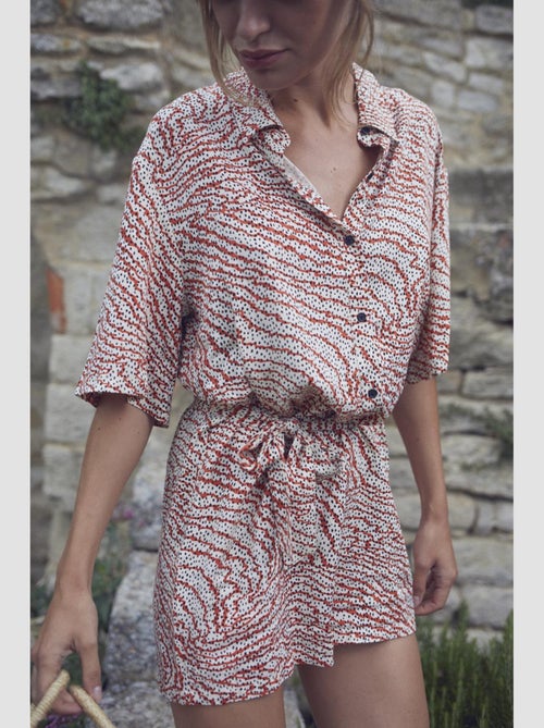 Combinaison ZELY short 'Le Temps Des Cerises' - Kiabi