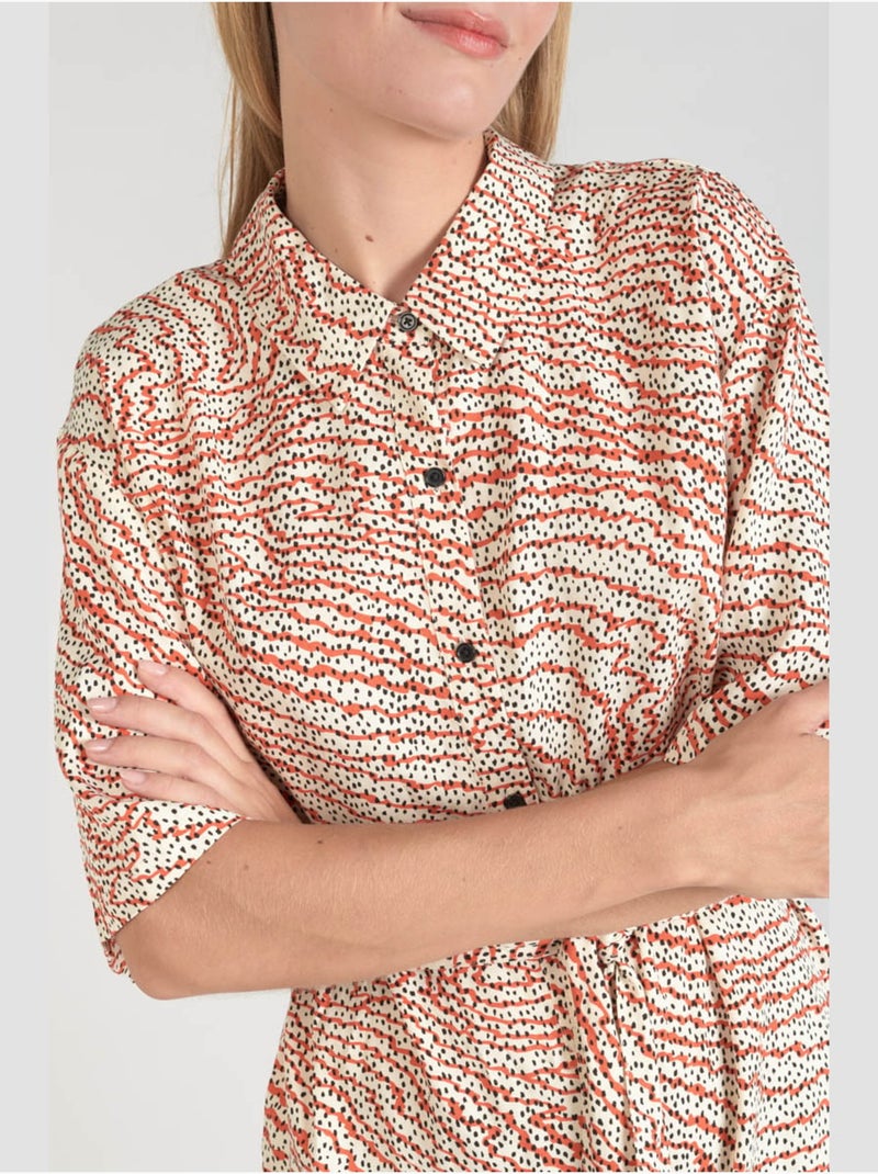 Combinaison ZELY short 'Le Temps Des Cerises' Orange - Kiabi