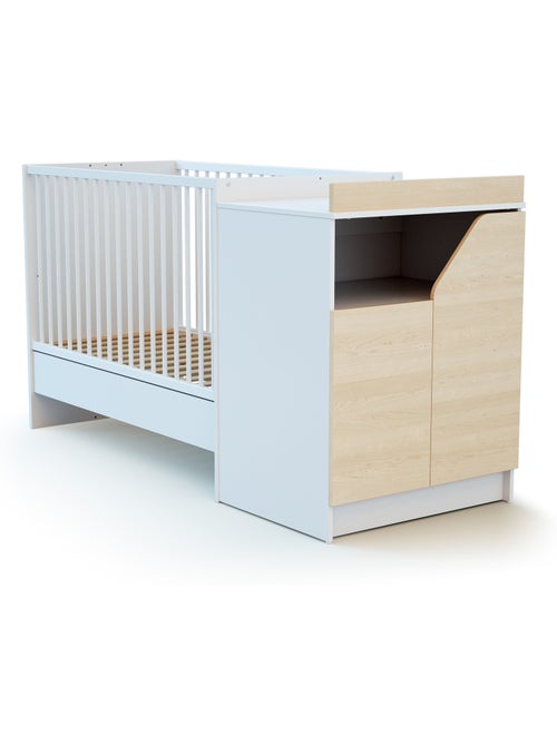 Combiné lit bébé évolutif en bois carrousel - Kiabi Combiné lit bébé évolutif en bois carrousel - Kiabi