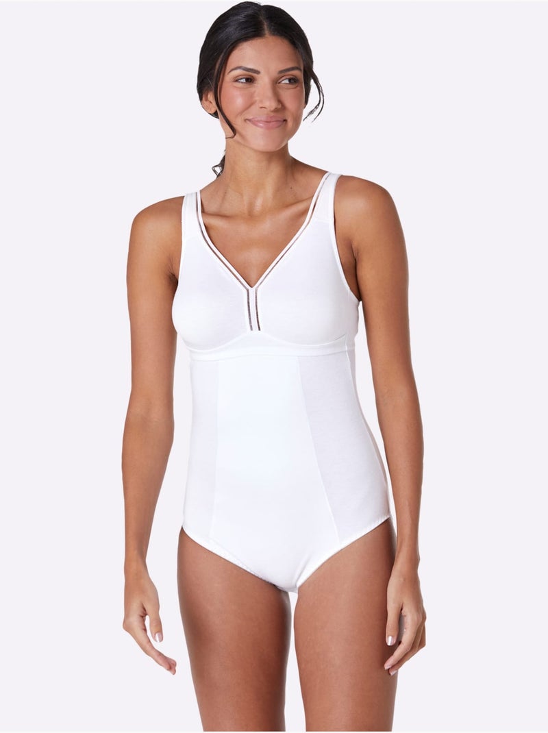 Combiné Sans Armatures - Witt Blanc - Kiabi
